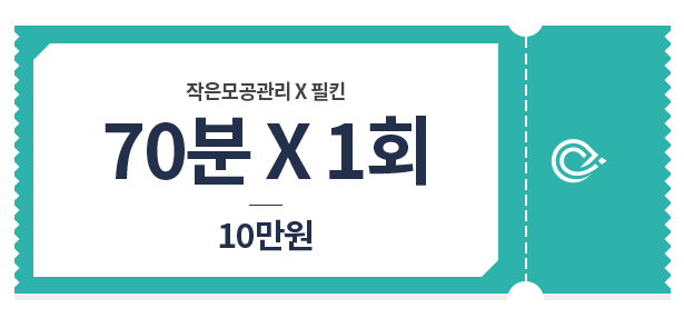 작은모공관리x펄킨 70*1 10만원 가격표